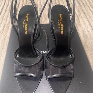 Saint Laurent Black Heels Timeless Elegance